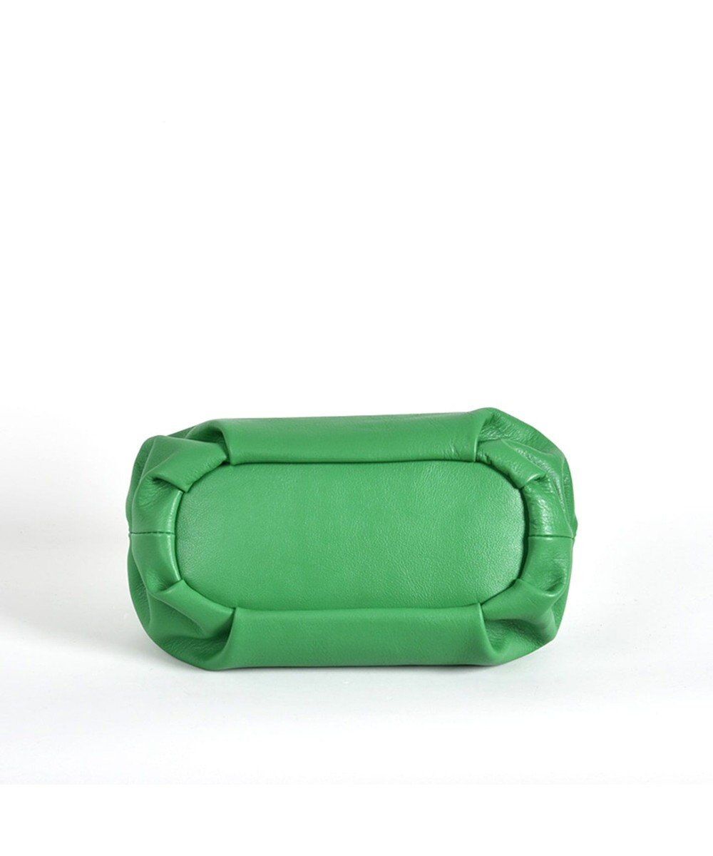 LA BAGAGERIE 【インスタグラマー・本郷智香子さんコラボ商品】フレームソフトレザーバッグ Mサイズ 