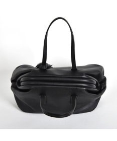 LA BAGAGERIE 【インスタグラマー・本郷智香子さんコラボ商品】フレームソフトレザーバッグ Mサイズ