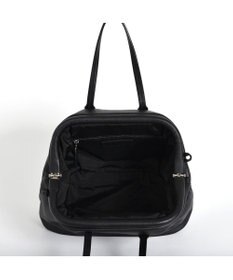 LA BAGAGERIE 【インスタグラマー・本郷智香子さんコラボ商品】フレームソフトレザーバッグ Mサイズ