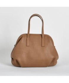 LA BAGAGERIE 【インスタグラマー・本郷智香子さんコラボ商品】フレームソフトレザーバッグ Mサイズ