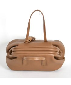 LA BAGAGERIE 【インスタグラマー・本郷智香子さんコラボ商品】フレームソフトレザーバッグ Mサイズ