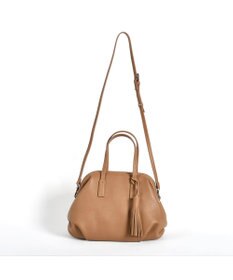 LA BAGAGERIE 【インスタグラマー・本郷智香子さんコラボ商品】フレームソフトレザーバッグ Mサイズ