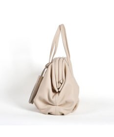 LA BAGAGERIE 【インスタグラマー・本郷智香子さんコラボ商品】フレームソフトレザーバッグ Mサイズ