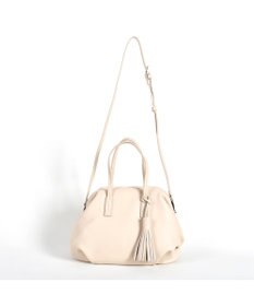 LA BAGAGERIE 【インスタグラマー・本郷智香子さんコラボ商品】フレームソフトレザーバッグ Mサイズ