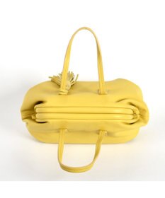 LA BAGAGERIE 【インスタグラマー・本郷智香子さんコラボ商品】フレームソフトレザーバッグ Mサイズ