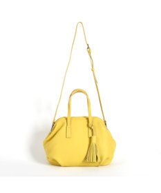 LA BAGAGERIE 【インスタグラマー・本郷智香子さんコラボ商品】フレームソフトレザーバッグ Mサイズ