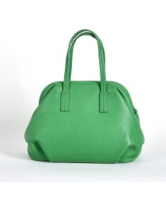 LA BAGAGERIE 【インスタグラマー・本郷智香子さんコラボ商品】フレームソフトレザーバッグ Mサイズ