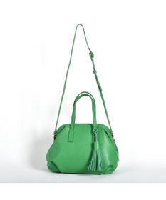 LA BAGAGERIE 【インスタグラマー・本郷智香子さんコラボ商品】フレームソフトレザーバッグ Mサイズ