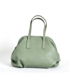 LA BAGAGERIE 【インスタグラマー・本郷智香子さんコラボ商品】フレームソフトレザーバッグ Mサイズ