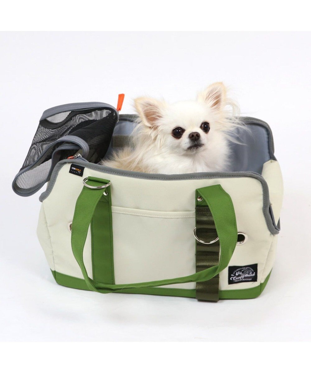 コーデュラ キャリーバッグ ライトベージュ カーキ 超小型犬 Pet Paradise ファッション通販 公式通販 オンワード クローゼット