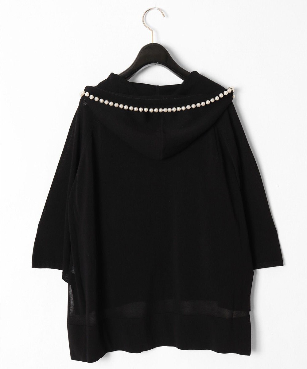 GRACE CONTINENTAL パールニットフーディー 