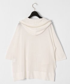 GRACE CONTINENTAL パールニットフーディー