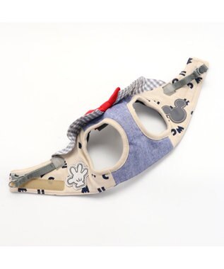 PET PARADISE ミッキーマウス アイコン柄 ベストハーネス 4S〔超小型犬〕 -