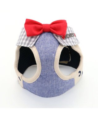 PET PARADISE ミッキーマウス アイコン柄 ベストハーネス S 〔小型犬〕 グレー