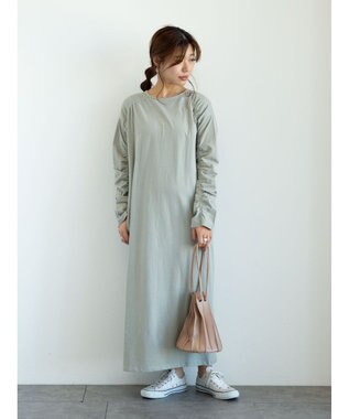 Sugar Spoon ギャザーラグランワンピース Green Parks ファッション通販 公式通販 オンワード クローゼット Sugar Spoon ギャザーラグランワンピース Green Parks ファッション通販 公式通販 オンワード クローゼット