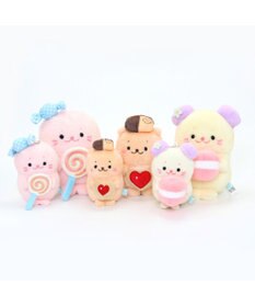 Mother garden しろたん らっこいぬ お座り クッキー ちびマスコット 11cm