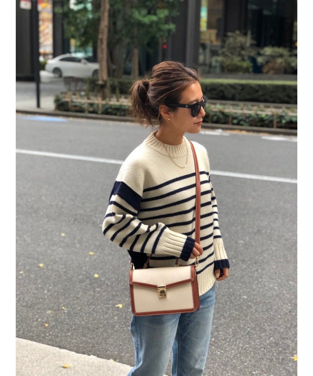 インスタグラマーyukoさん Dame Frankコラボ商品 キャンバスコンビショ La Bagagerieファッション 通販 公式通販 オンワード クローゼット