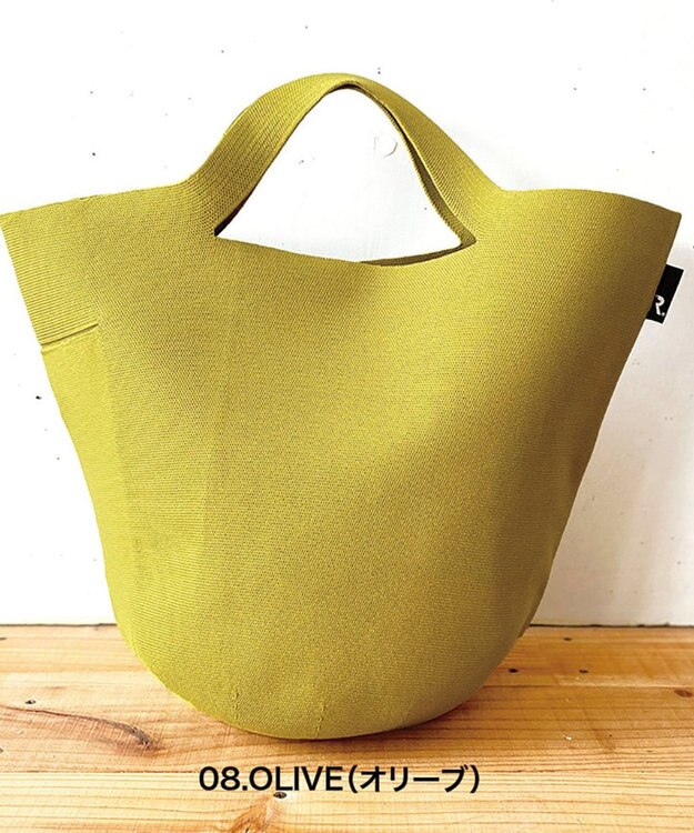 ROOTOTE 0257【環境にやさしい帽子みたいなルートート】/ RO.ポーノ.グランデ-A 08：オリーブ