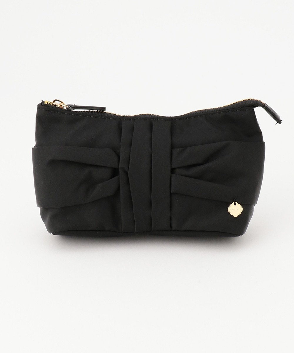 TOCCA RIBBON CLUTCH POUCH ポーチ ブラック系