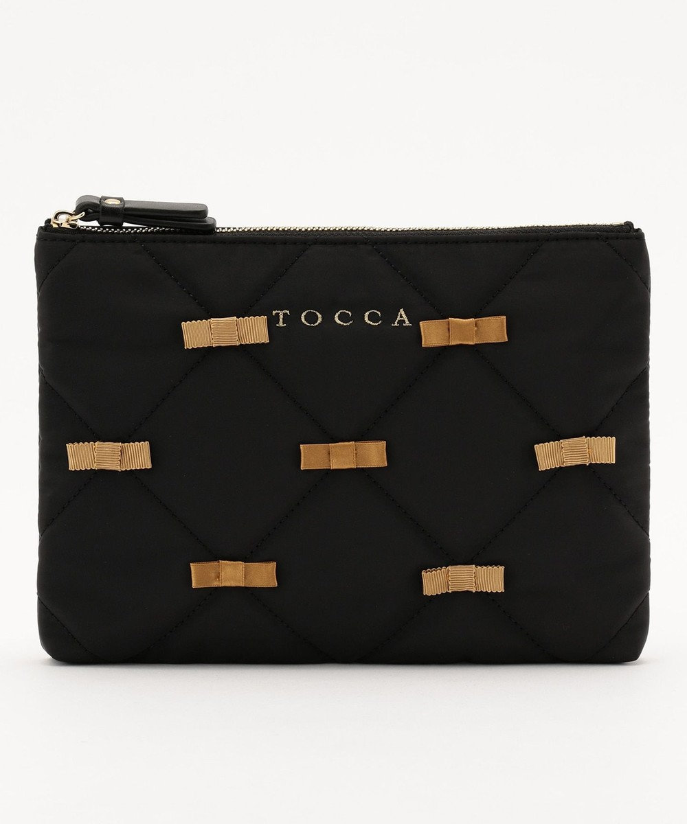 TOCCA RIBBON POUCH ポーチ ブラック系