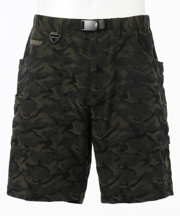 JOSEPH ABBOUD MOUNTAIN カモフラージュジャガード ショートパンツ カーキ系7
