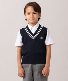 J.PRESS KIDS 【110-130cm】40/2シルケット天竺 半袖 ポロシャツ