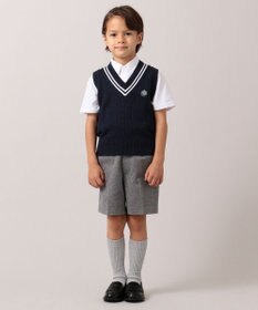 J.PRESS KIDS 【110-130cm】40/2シルケット天竺 半袖 ポロシャツ