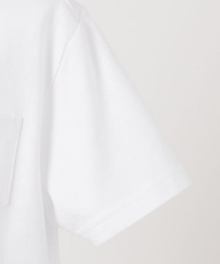 J.PRESS KIDS 【110-130cm】40/2シルケット天竺 半袖 ポロシャツ ホワイト系