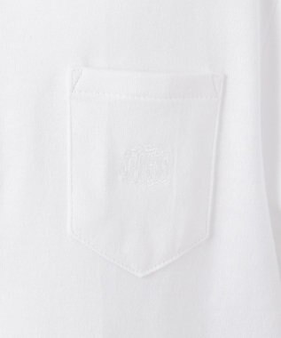 J.PRESS KIDS 【110-130cm】40/2シルケット天竺 半袖 ポロシャツ ホワイト系