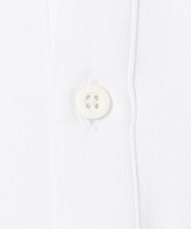 J.PRESS KIDS 【110-130cm】40/2シルケット天竺 半袖 ポロシャツ ホワイト系