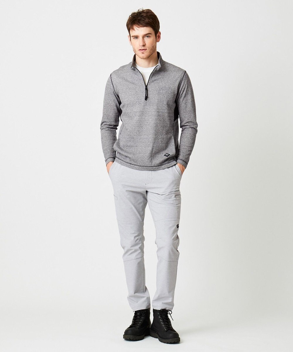 JOSEPH ABBOUD MOUNTAIN 2WAYストレッチシャンブレー パンツ 