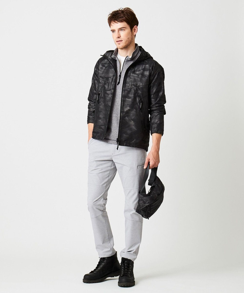 JOSEPH ABBOUD MOUNTAIN 2WAYストレッチシャンブレー パンツ 