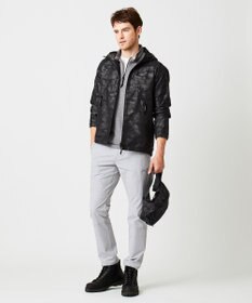 JOSEPH ABBOUD MOUNTAIN 2WAYストレッチシャンブレー パンツ