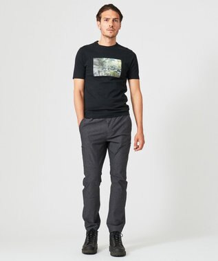 JOSEPH ABBOUD MOUNTAIN 2WAYストレッチシャンブレー パンツ グレー系