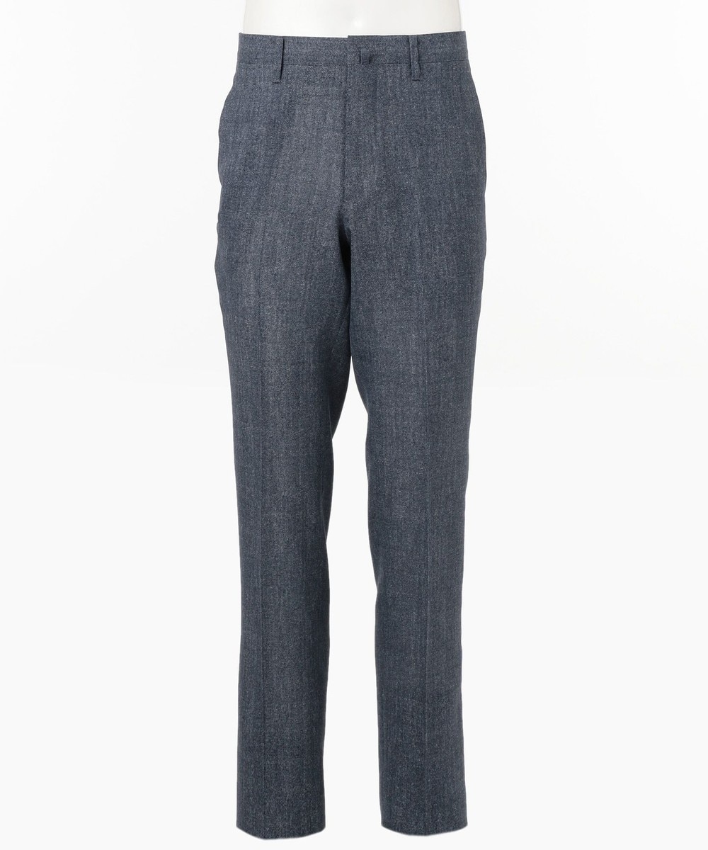 【オンワード】 DAKS>パンツ 【洗える】ドライメッシュデニムプリント パンツ ダルブルー 88 メンズ 【送料無料】