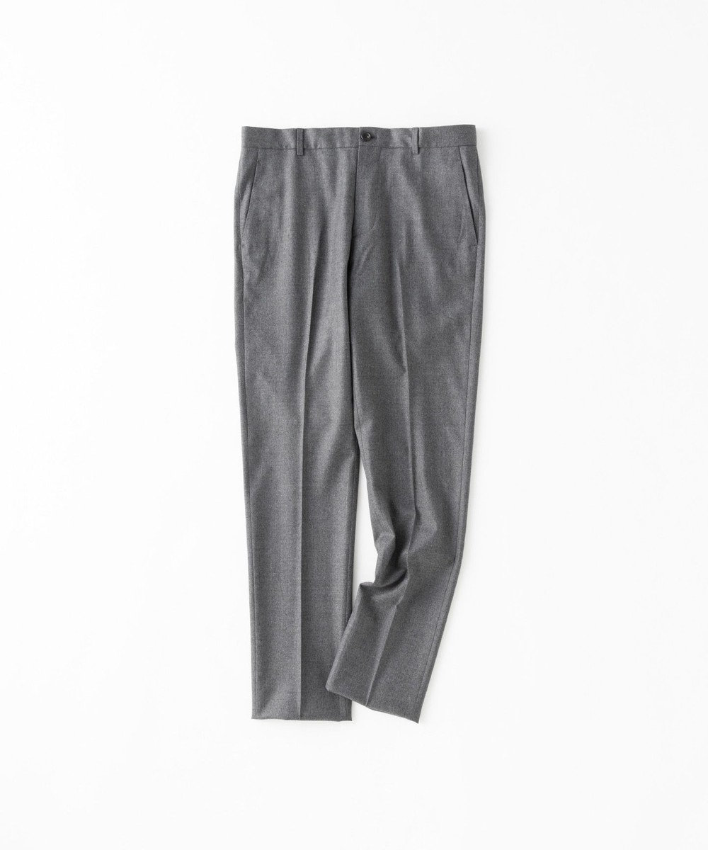 JOSEPH HOMME FLANNEL STRETCH TROUSERS ライトグレー系