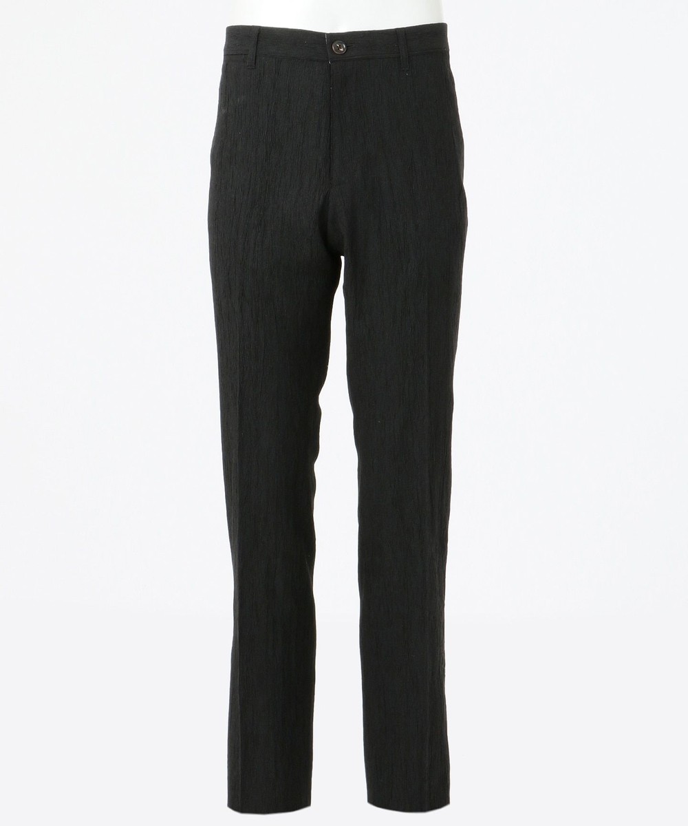 【オンワード】 JOSEPH ABBOUD>パンツ 【レジャースーツ・セットアップ】クレープワッシャー パンツ ブラック 30 メンズ 【送料無料】