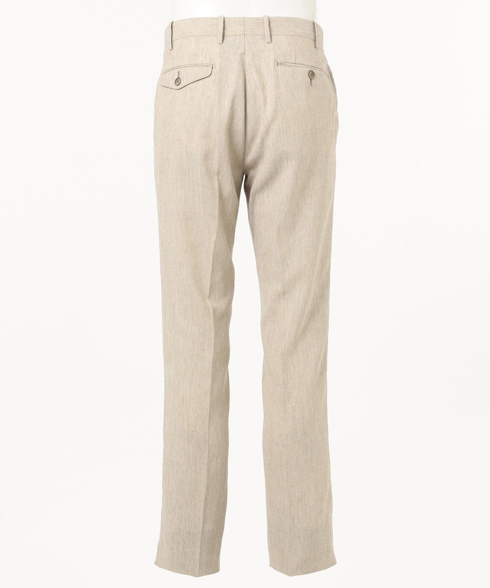 JOSEPH ABBOUD 【NEW BEDFORD】ドレープへリンボン パンツ 