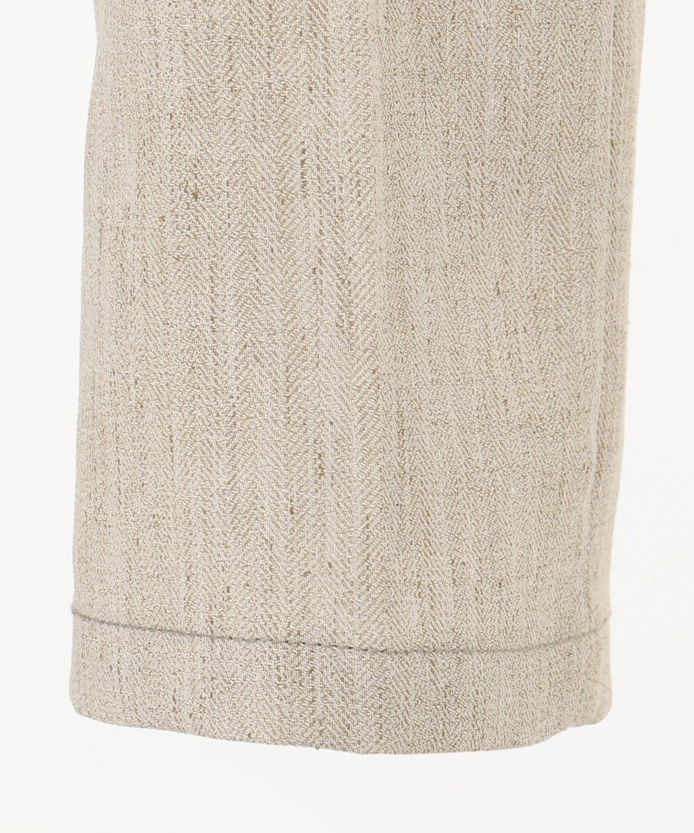 JOSEPH ABBOUD 【NEW BEDFORD】ドレープへリンボン パンツ 