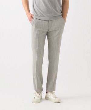  【NEW BEDFORD】ドレープへリンボン パンツ