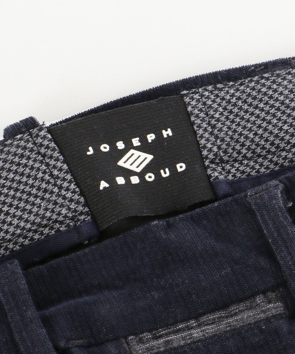 JOSEPH ABBOUD 【生地もウエストも伸び伸び！】2ウェイストレッチコール パンツ 