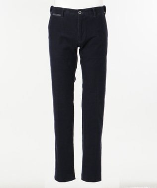 JOSEPH ABBOUD 【生地もウエストも伸び伸び！】2ウェイストレッチコール パンツ ネイビー系