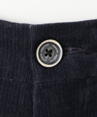 JOSEPH ABBOUD 【生地もウエストも伸び伸び！】2ウェイストレッチコール パンツ ネイビー系