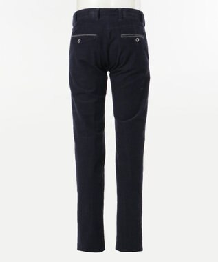 JOSEPH ABBOUD 【生地もウエストも伸び伸び！】2ウェイストレッチコール パンツ ネイビー系