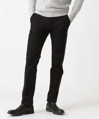 JOSEPH ABBOUD 【生地もウエストも伸び伸び！】2ウェイストレッチコール パンツ ブラック系