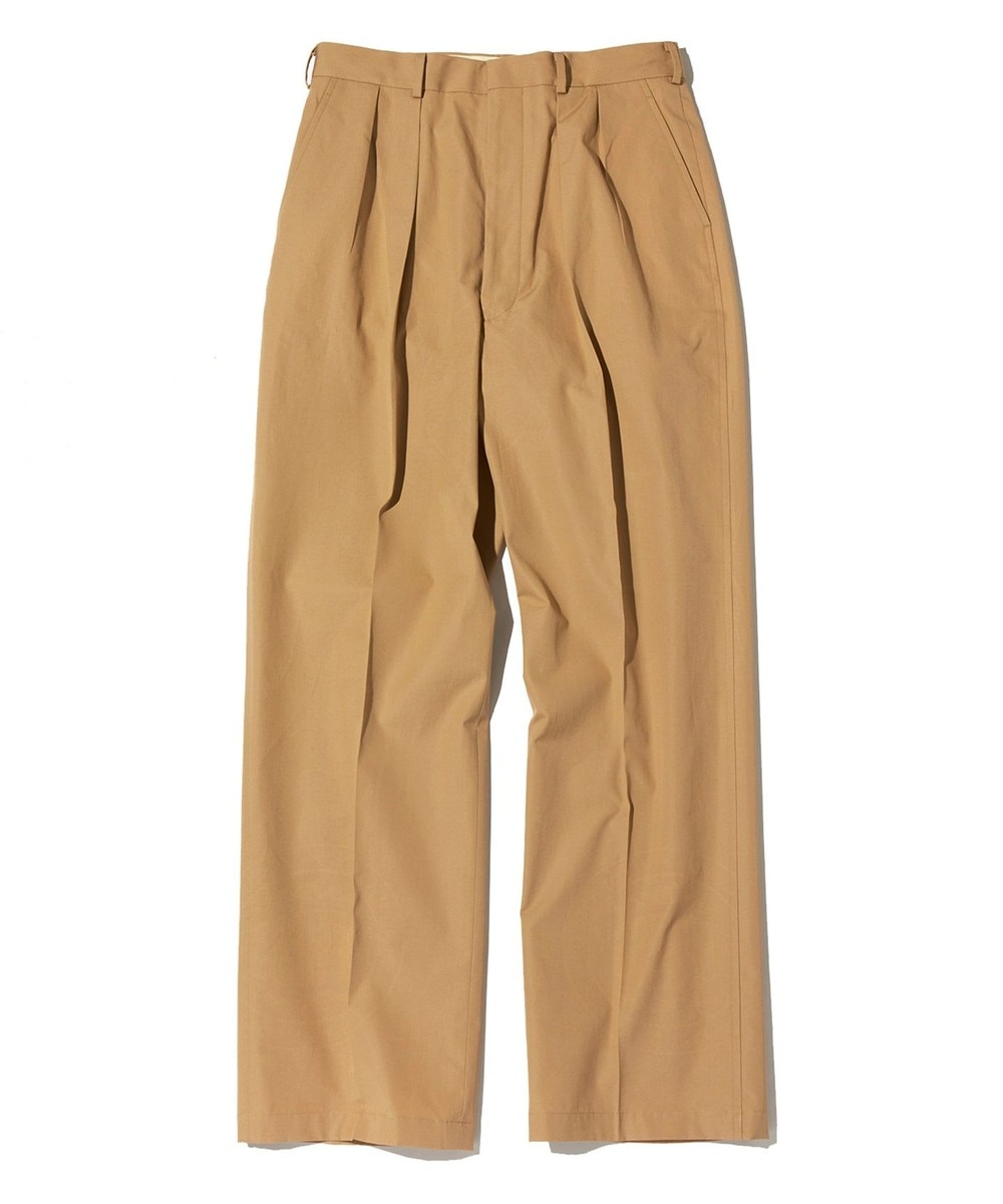 【オンワード】 J.PRESS MEN>パンツ 【J.PRESS ORIGINALS】VENTILE 2PLEATS TROUSERS ベージュ 32 メンズ 【送料無料】