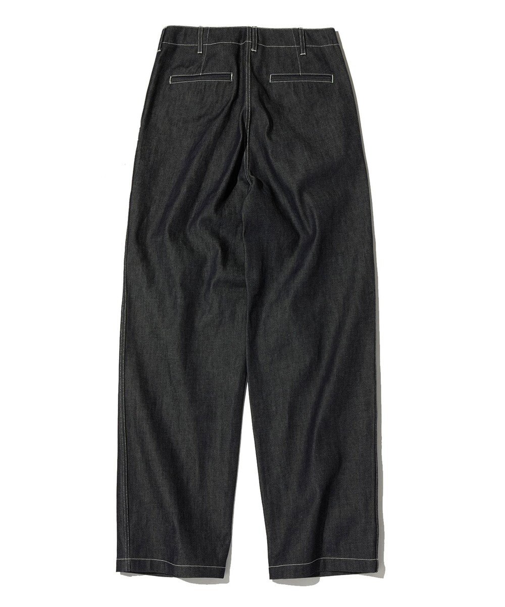 【J.PRESS ORIGINALS】HIGH TWIST DENIM MILITARY TROUSERS, アイボリー系, 28