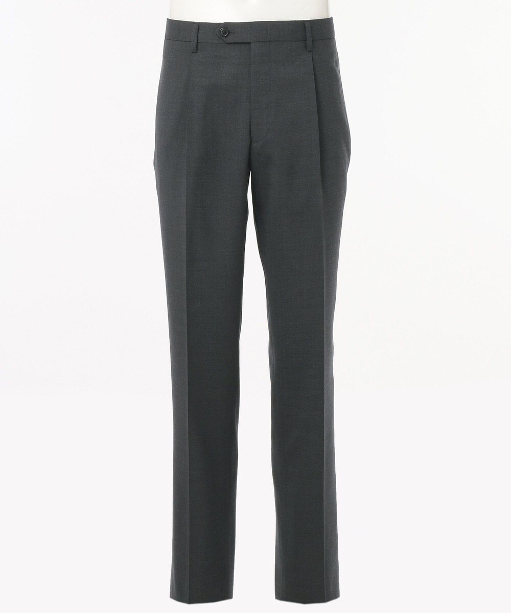 【オンワード】 J.PRESS MEN>パンツ 【洗える】ストレッチプレーン スラックス / ワンタック グレー 79 メンズ 【送料無料】