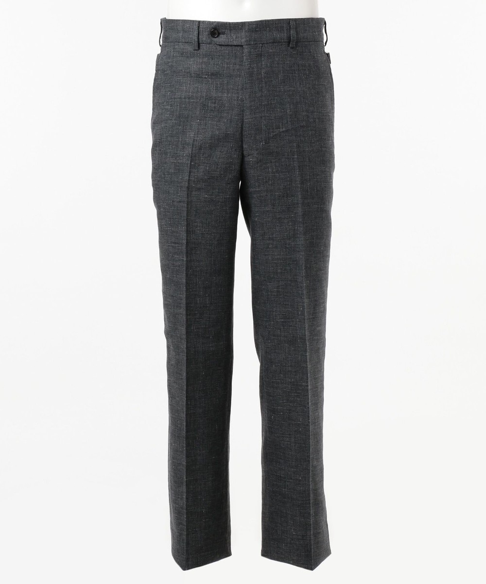 【オンワード】 J.PRESS MEN>パンツ 【LARUSMIANI】ストレッチリネン パンツ グレー 79 メンズ 【送料無料】