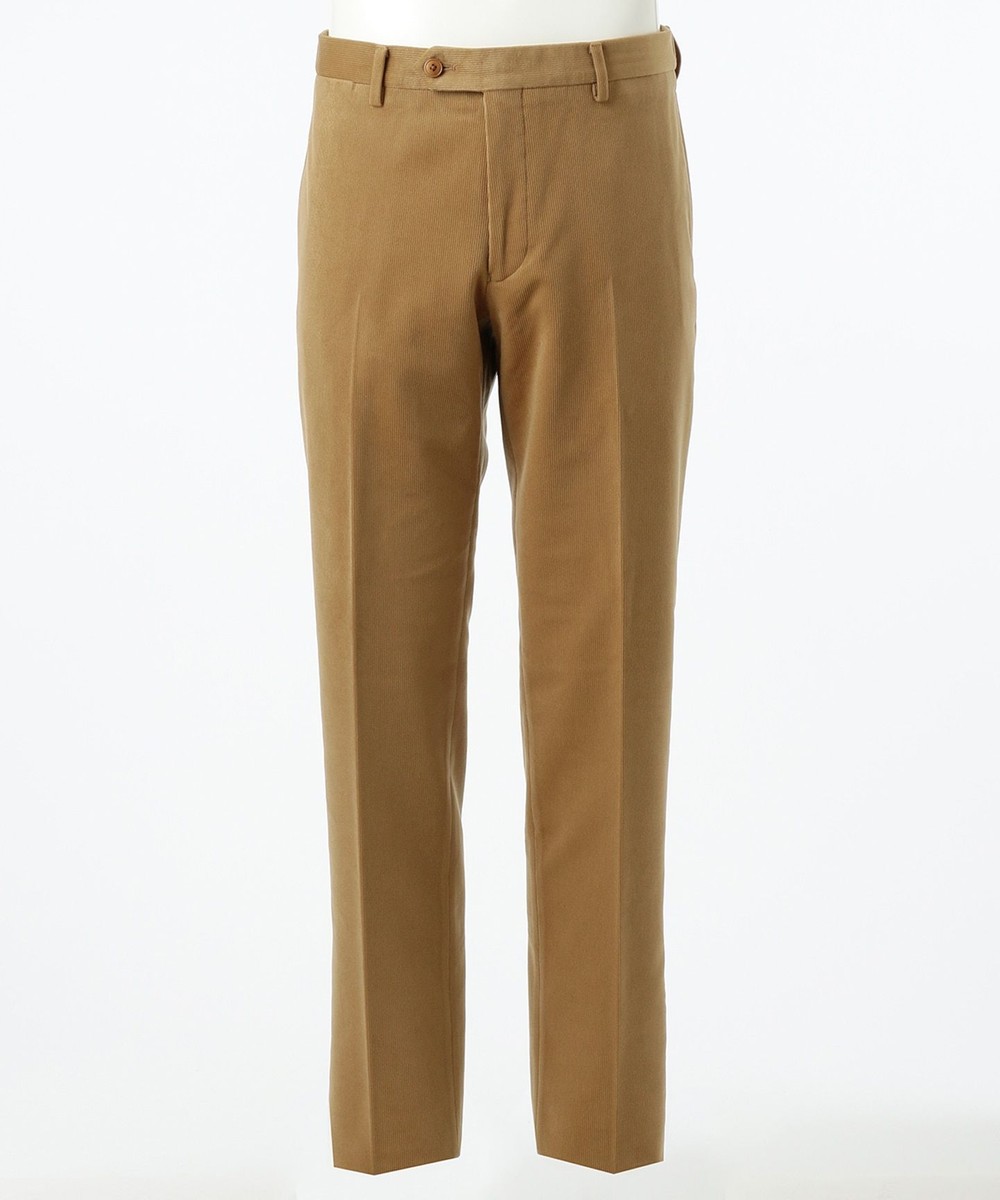 【オンワード】 J.PRESS MEN>パンツ 【J.PRESS PLUS】スローンイージポリラッセル コーデュロイパンツ ベージュ 82 メンズ 【送料無料】